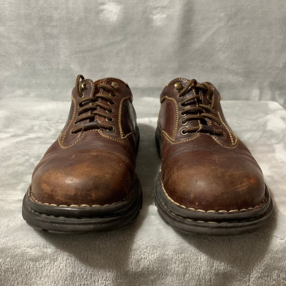 Born Men's Brown Leather Lace-Up Dress Shoes Size 11.5 Comfort Chunky Academia - Picture 6 of 14